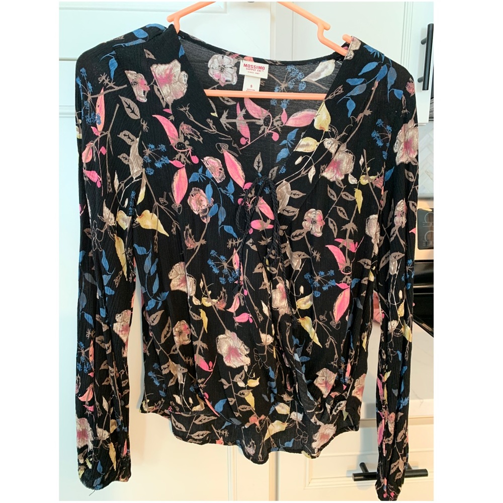 Floral print top